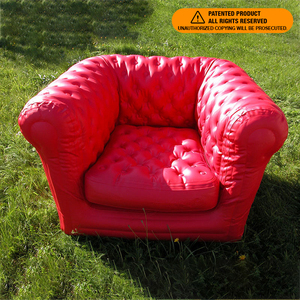 <strong>Inflatable</strong> European Design Chesterfield <strong>Sofa</strong> Portable Waterproof Outdoor/Indoor Lounge Couch for Hotel Party/Patio/Home Decor - Product Image 3