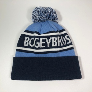 OEM populaire unisexe acrylique vert <span class=keywords><strong>jaune</strong></span> rouge équipe de football club Bobble chapeau d'hiver conception personnalisée logo deux tons bonnets <span class=keywords><strong>avec</strong></span> <span class=keywords><strong>pompon</strong></span> - Product Image 3