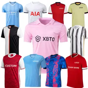 Bestseller Fußballspieler Training FC Trikot Fußball trikot Original qualität Fußball trikots Benutzer definiertes Fußball trikot