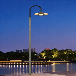 Lampes de jardin extérieures IP65 alimentées par courant alternatif, <span class=keywords><strong>3M</strong></span> 4M, en aluminium moulé sous pression, télécommandées, pour l'éclairage paysager moderne des zones résidentielles - Product Image 4