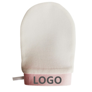 Gant exfoliant pour le visage en soie turque pour dissolvant de bronzage pour le visage gant de bronzage naturel - Product Image 4