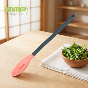 <b>Silicone</b> Slotted Spoon Mmp Recommend <b>Kitchen</b> pet Accessories specialty tools camping Gadget Material dessert kitchenware salad - Product Image 5