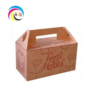 Papier mahlzeit Box Food Kids Lunch Boxes 2021 Lebensmittel zum Mitnehmen Einweg-Lebensmittel-und Getränke verpackung Kraft papier Custom ized Accept