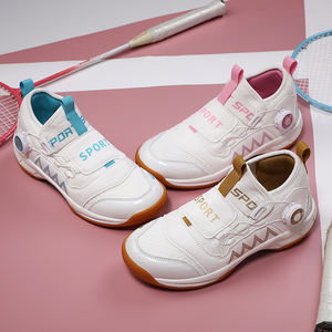 Logotipo personalizado 30-40 últimos cordones profesional Interior Exterior usado niños niñas niños deportes bádminton zapatos al por mayor - Product Image 3