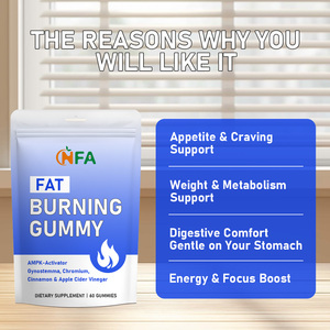 OEM Health Fat Burning Gummy with Gynostemma Pentaphyllum Extract Weight Metabolism Support and Appetite Craving Support Gummies - Product Image 2
