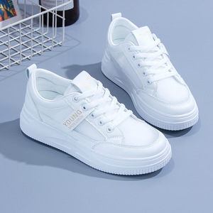New Breathable <b>Mesh</b> Light Weight Button Closure Women's Flat Shoes for Students-Sports & Casual Use - Product Image 1