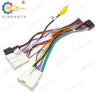 Câble de prise audio automobile 12Pin 24Pin connecteur faisceau de câbles avec boîte Canbus pour lecteur de voiture Dacias Android