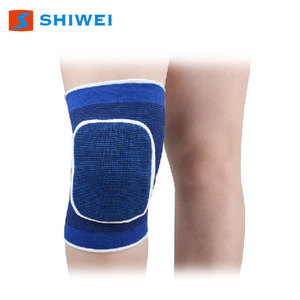 Genouillères Shiwei bleues respirantes, équipement de protection pour le volley-ball, le cyclisme, le patinage sur glace, rembourrage sportif unisexe - Product Image 3