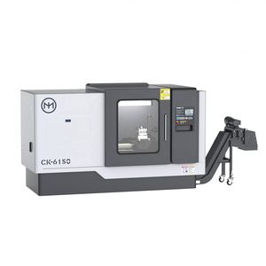 Torno CNC de alta precisión, máquina de torneado CK6150, torno de madera CNC, máquina automática para tapa - Product Image 3