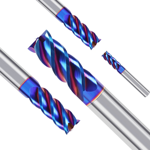 Hartmetall-Fräser, Vierkant-Schaftfräser, CNC-Schaftfräser, Hocheffiziente Schneidwerkzeuge für Stahlformenbearbeitung, Flachfräser - Product Image 1