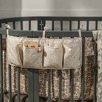 Sac de rangement suspendu pour lit bébé et poussette INS avec compartiment séparé pour couches pour enfants