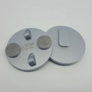 Disco abrasivo diamantato PCD 1/2 per smerigliatrice Terrco, personalizzabile OEM, per rimozione resina epossidica, nuovo design, raschietti PCD, mola abrasiva - Product Image 2