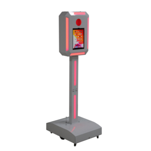 In movimento libero girevole di <span class=keywords><strong>360</strong></span> <span class=keywords><strong>gradi</strong></span> che circonda il Roaming Robot DRL IPAD Photo Booth - Product Image 1