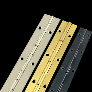 Bisagra continua de latón de 6 pies de largo y 1 pulgada de ancho, bisagra continua tipo piano utilizada para gabinetes plegables - Product Image 5