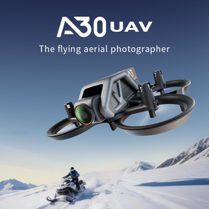 <span class=keywords><strong>Mini</strong></span> <span class=keywords><strong>Dron</strong></span> A30 <span class=keywords><strong>PRO</strong></span> con Cámara FPV, Quadcopter RC con Flujo Óptico, Modo Sin Cabeza, Lente Ajustable de 180 Grados para Niños y Principiantes - Product Image 2