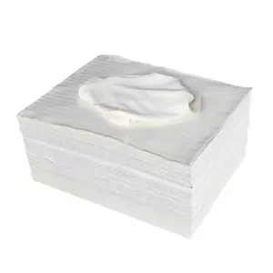 부드럽고 부드러운 터치 산업용 호텔 재활용 흰색 침대 시트 컷 조각 60-120 cm 100% 면 컷 천 조각