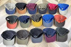 หมวกเบสบอลปักลายโลโก้ตามสั่ง ผ้าฝ้ายซักได้ ทรงสปอร์ต ยูนิเซ็กซ์ หมวกแก๊ปทรงทรัคเกอร์ หมวกเบสบอลแบบเรียบ มีตาข่าย - Product Image 4