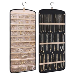Organizador de Joyas para Montar en la Pared, Organizador de Joyas de Alta Calidad que Ahorra Espacio, Bolsa para Guardar Joyas, Artículos para el Hogar para Empacar y Almacenar Joyas - Product Image 3