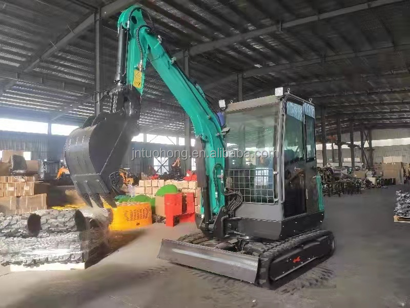 China factory 3 ton mini excavator / cheap excavator / widely used closed cabin excavator for sale
