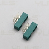 Pas 1.27 Hauteur 4.9mm 5.5mm Positions 06-100Pins JTAG Prise 90 Degrés Double Rangée 2.54Mm Boîte Éjecteur Connecteur