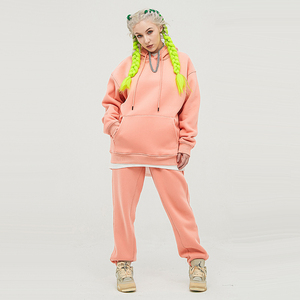 SHINBENE 17Colors <strong>Fleece</strong> Thick Hoodies <strong>Joggers</strong> Sets Men <strong>Women</strong> Unisex Casual Long Sleeve Sport Streetwear Tracksuits - Product Image 3
