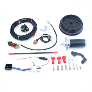 Dongfa Outboard Motor <b>Electric</b> Starter <b>Kit</b> 9.9-18 Hp For Retrofit Upgrade Boat Engines - Product Image 1