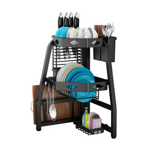 Kitchen sink corner storage rack