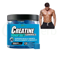 Gummies de créatine monohydrate à marque privée – Complément pré-entraînement pour hommes – Boost d'énergie