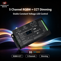 Décodeur DMX OLED 5CH*6A 12-24VDC CV D5