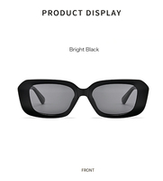 Lunettes de soleil carrées rétro surdimensionnées, protection UV400, lunettes de soleil personnalisées avec logo tendance pour hommes et femmes