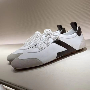 Zapatos Planos de Ballet de Marca de Lujo, Casuales, Transpirables, de Cuero Genuino, Ligeros, Deportivos, con Amortiguación para Caminar y Correr - Product Image 5