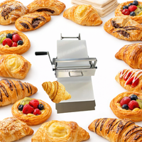 Machine à pâte à empanadas et tourtes à viande, machine à pâte à tourtes au poulet, laminoir à pâte manuel pour boulangerie