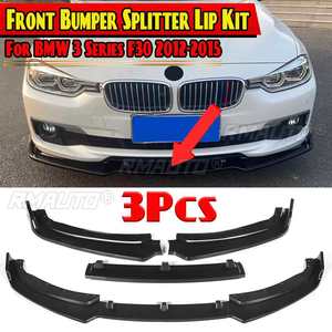 Pour BMW Série 3 F30 F35 2012-2015 – Kit de protection avant, diffuseur, séparateur et spoiler pour pare-chocs avant - Product Image 1