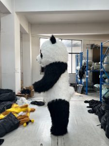 <span class=keywords><strong>Costumi</strong></span> Gonfiabili Funtoys <span class=keywords><strong>da</strong></span> 2m/2.6m, Mascotte Animale Camminante in Peluche, Panda Cartone Animato per Feste in Vendita - Product Image 5