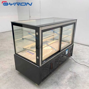 Vitrine Réfrigérée Verticale pour Gâteaux avec Verre Courbé à Vision Panoramique et Éclairage LED – Offre Spéciale - Product Image 1