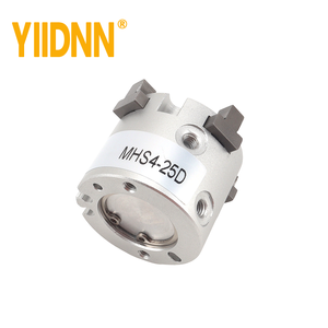 MHS Serie 2 3 4 Finger Pneumatischer Greifer Pneumatische Luft klaue Doppelt wirkender paralleler SMC-Zylinder - Product Image 3
