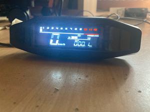 Mini Lcd universel RPM compteur de vitesse odomètre numérique Instrument électrique compteur de <span class=keywords><strong>moto</strong></span> pour KR200 Accesorios Para Motocicleta - Product Image 5