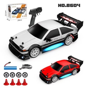 <span class=keywords><strong>Auto</strong></span> RC AE86 1/24 per Drifting, 4x4 ad Alta Velocità 30km/h, Mini <span class=keywords><strong>Auto</strong></span> RC Drift con Telecomando, Cavo USB 2.4G, Modello Esperto per Motore - Product Image 4