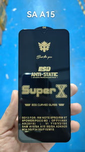 Protector de pantalla de vidrio templado antiestático Super X OG <span class=keywords><strong>ESD</strong></span> de gran curvatura 3D, película transparente HD para iPhone 17 16 para Samsung - Product Image 3