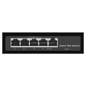 VALUE-FOR-MONEY FL-FG0401P 5-Port Gigabit PoE Switch 4 PoE Ports 65W with 1 Uplink Port for <b>IP</b> <b>Camera</b> CCTV NVR - Product Image 1