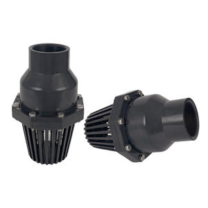 Válvula de pie de PVC de 3 pulgadas con filtro de malla para bomba de agua y suministro de agua con rosca imperial - Product Image 1