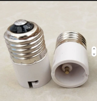 Adaptateur de douille E27 vers B22 pour ampoules à économie d'énergie, support de lampe à vis E27 vers B22