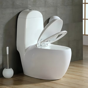 Hot Sale Middle East Vaso Sanitario <strong>Sanitary</strong> Wares Ceramic Piss Inodoro Wc One Piece Toilet Bowl for <strong>Bathroom</strong> - Product Image 3
