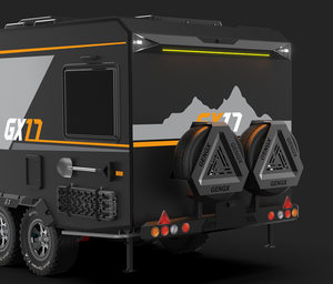 GX RVs & Campers Caravans Russie Standard Camping Voyage RV Remorque tout-terrain Camping-car Caravane - Product Image 4