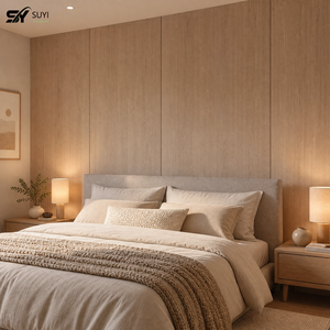 Einfach zu Installierende SPC Innenwandpaneele Feuchtigkeitsbeständige Dekorative Verkleidung für Wohnzimmer Schlafzimmer Heimwanddekoration - Product Image 3