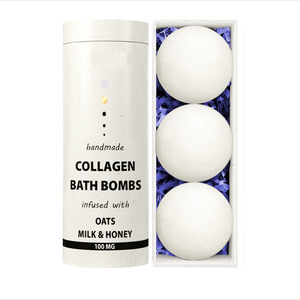 Organic <b>Bath</b> for European American Brand Foreign Trade <b>Bath</b> <b>Salt</b> Balls 100g*3 pcs Sea <b>Salt</b> Bathing Balls Set Creative - Product Image 3