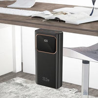 Offre Spéciale : Batterie Externe 22,5W Compatible QC 10000mAh à Charge Rapide avec Écran LED et Interface USB, Batterie Li-Polymère