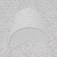 Tente de Contention Gonflable Portable en PVC pour la Décontamination et l'Isolation en Remédiation Environnementale