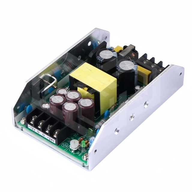 Dual-channel Switching Power Supply Module for High-power 350W Amplifier: Main Output 24V/36V/48V, Sub-output 12V/2A