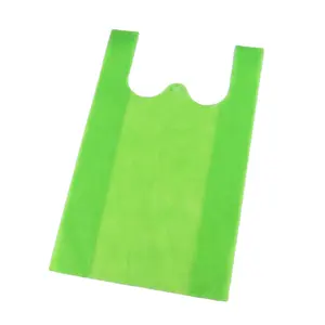 Wholesale supplier cheap customized foldable bag non-woven shopping bag nonwoven green tote shopping bag